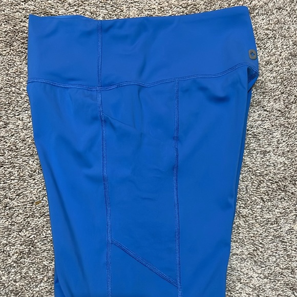 Figs Underscrub leggings Capri Blue Size M - Picture 6 of 10
